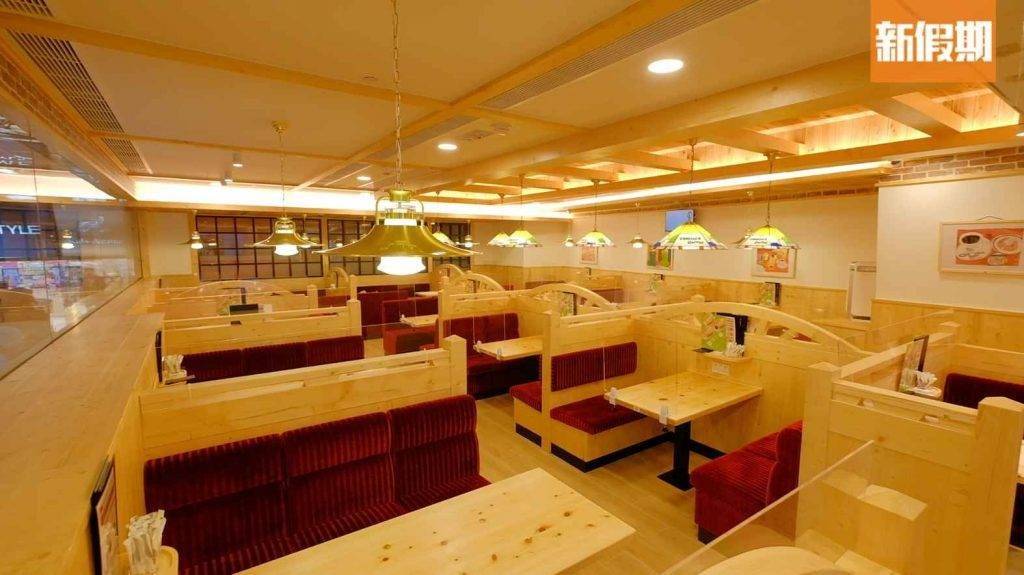 咖啡 全港咖啡店推介｜KOMEDA’S Coffee黃埔分店以木系裝修為主，打造一個暖色系環境。
