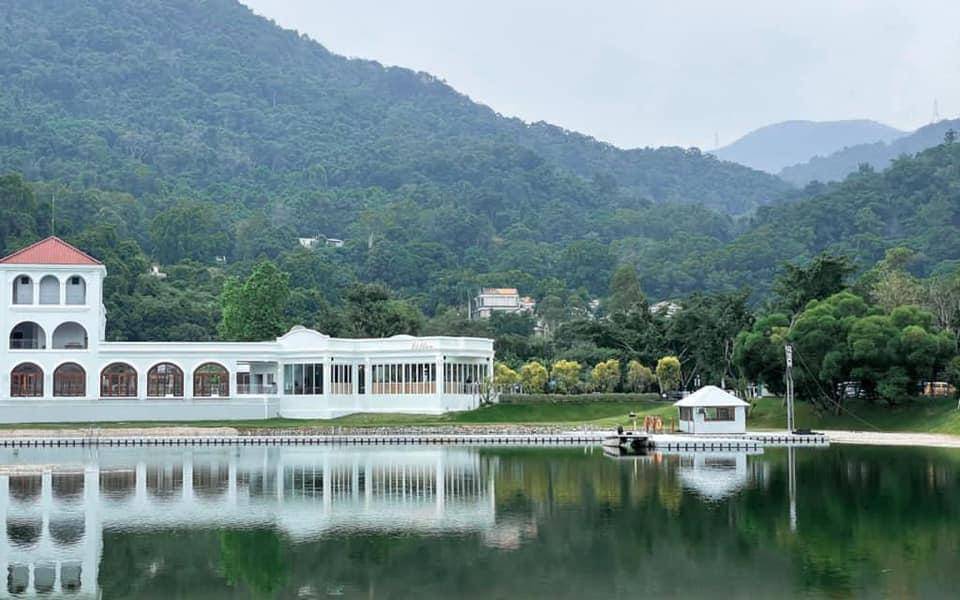 大埔一日遊 餐廳環境非常舒適，可以望到整個白鷺湖景觀。