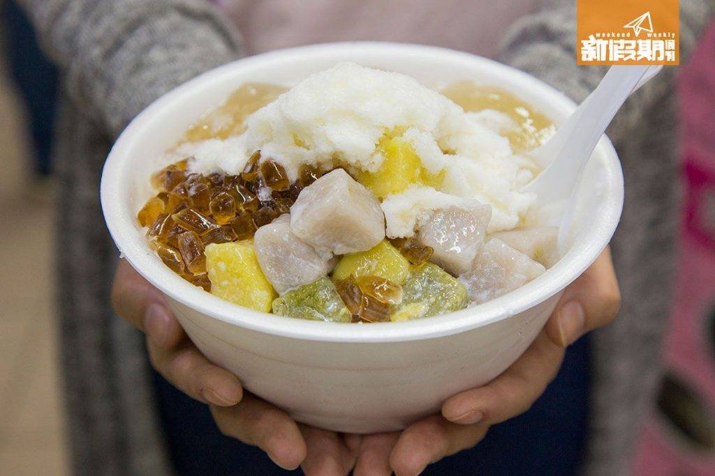 太安樓 黑糖刨冰 $36/3款配料再加煉奶加$2）