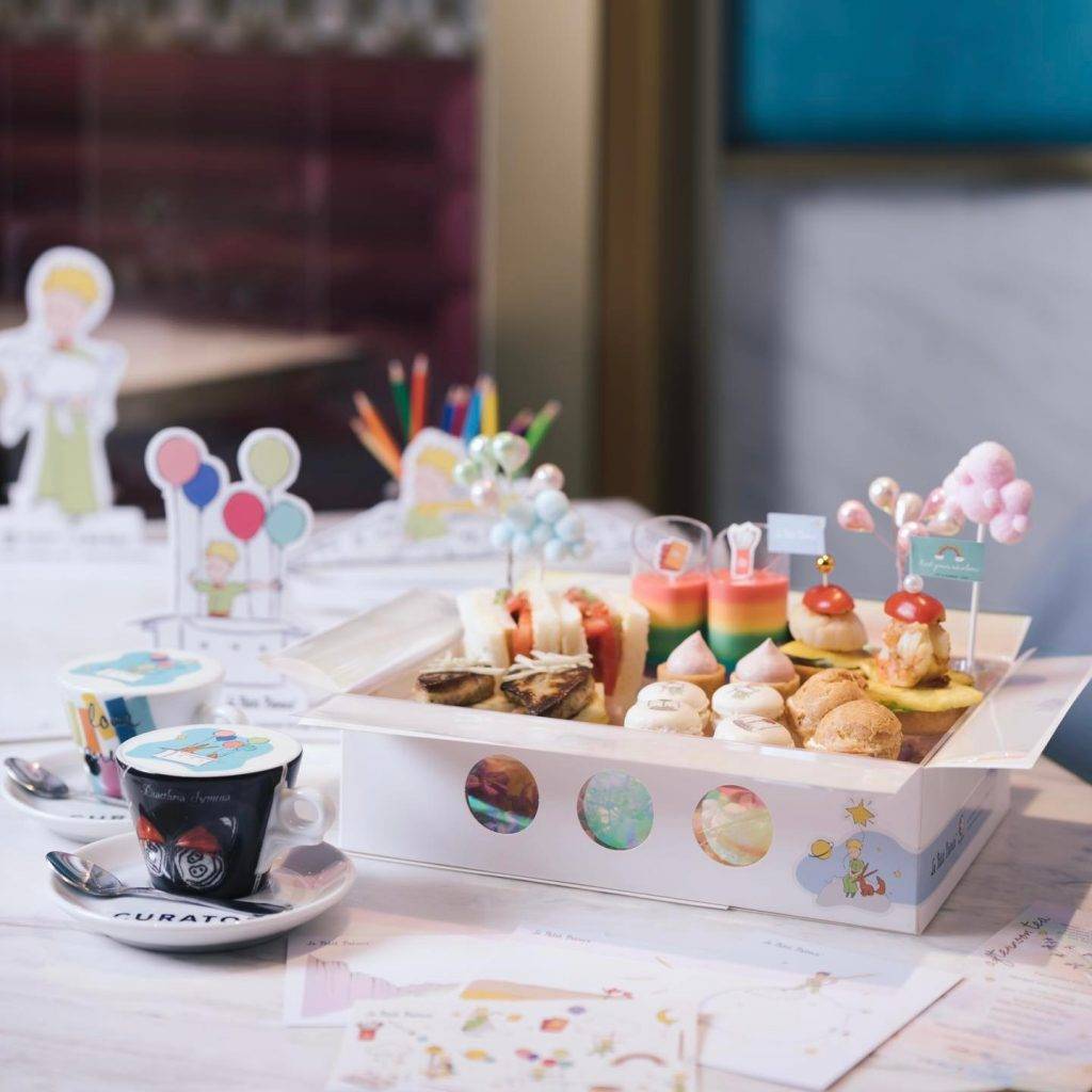 尖沙咀Cafe 由6月起，Curator與《Le Petit Prince 小王子》聯乘推出主題下午茶。