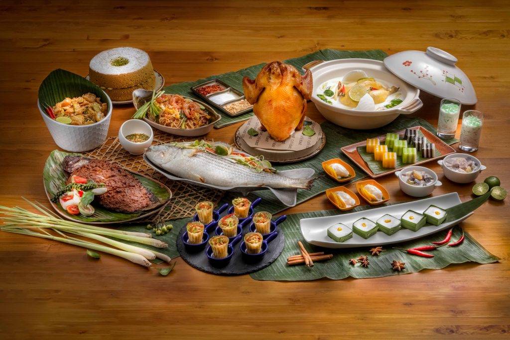 自助餐以新加坡、馬來西亞及泰國地道美食為主題