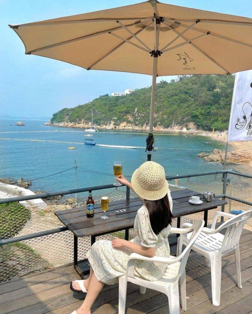 長洲美食 長洲Cafe超隱世270度海景露天茶室，很有港版小沖繩的感覺！