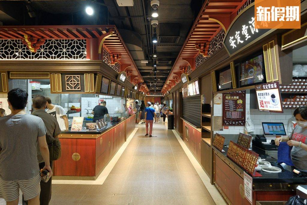 秦石街市 新增的食街更有9間食店進駐。