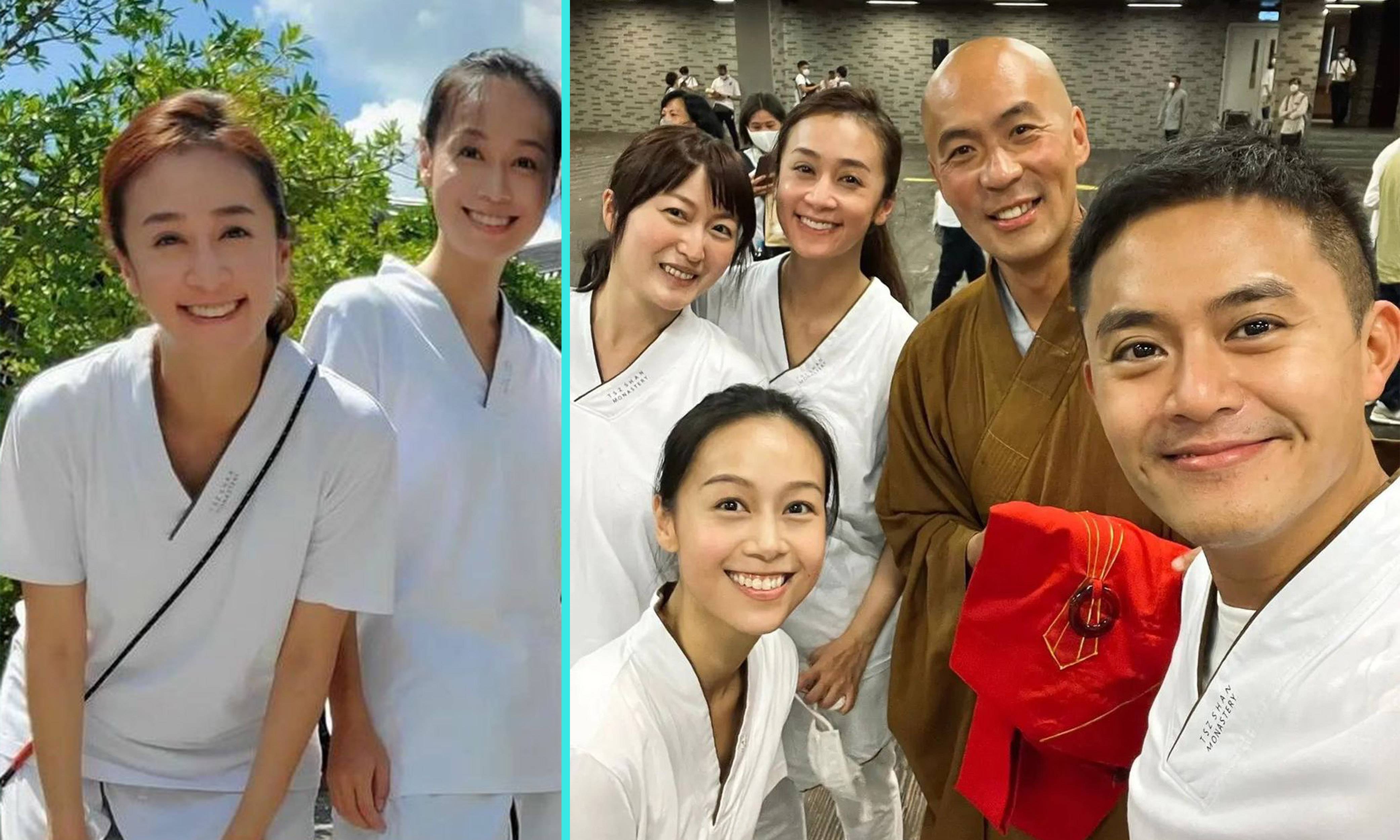 黃心穎神隱半年明顯清減　孖家姐黃心美慈山寺洗滌心靈 | 影視娛樂 - Vimarsana News
