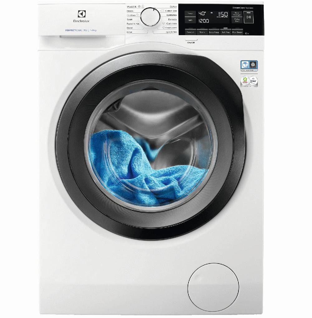 蘇寧 Electrolux 8公斤前置式蒸氣系統洗衣機 ,680原價,998）