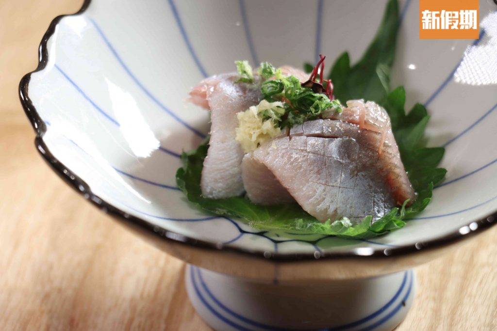 道 沙丁魚沙丁魚同樣選用日本直送，配上葱花及薑蓉吃最佳！