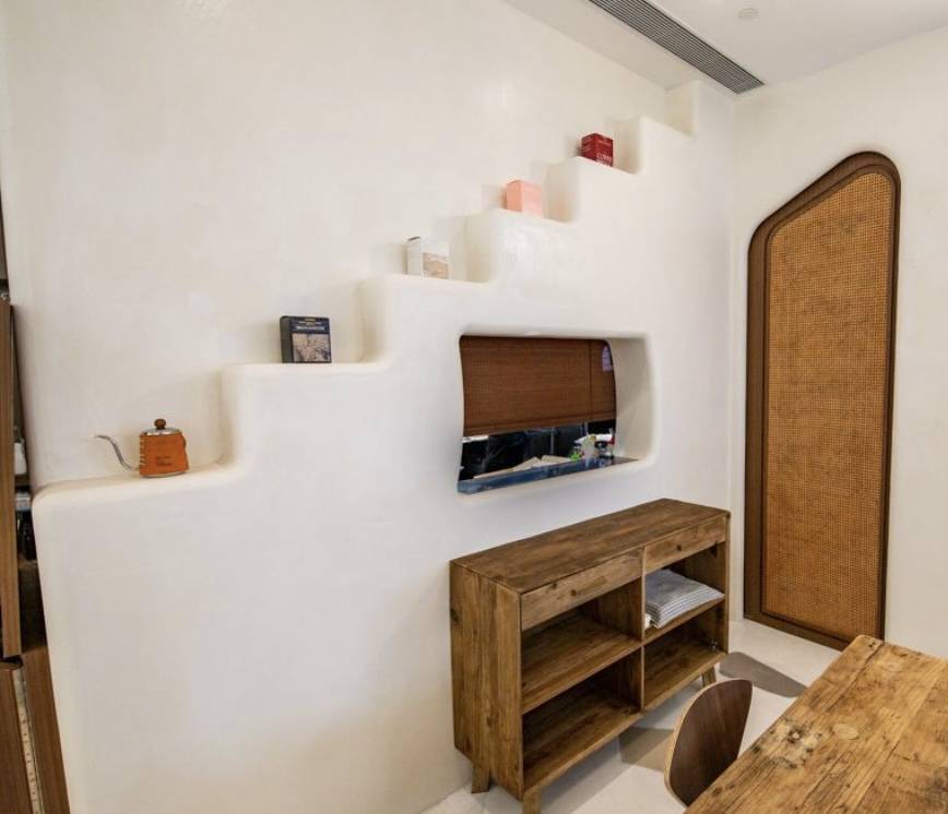 大埔美食 大埔美食｜室內設計沿用清新純白風格，似走進地中海的小宅。