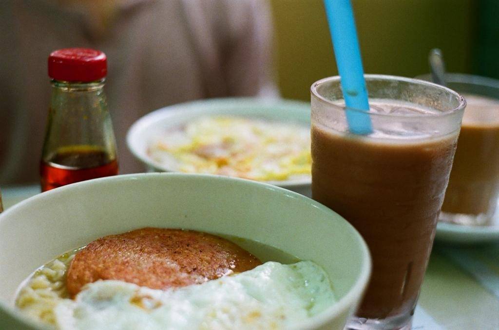 茶餐廳 茶餐廳推介｜記者單點了一碗餐蛋麵及凍華田