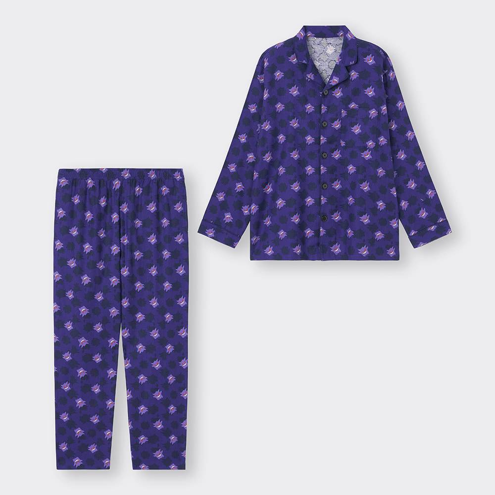 GU 男裝 Flannel pajama 9