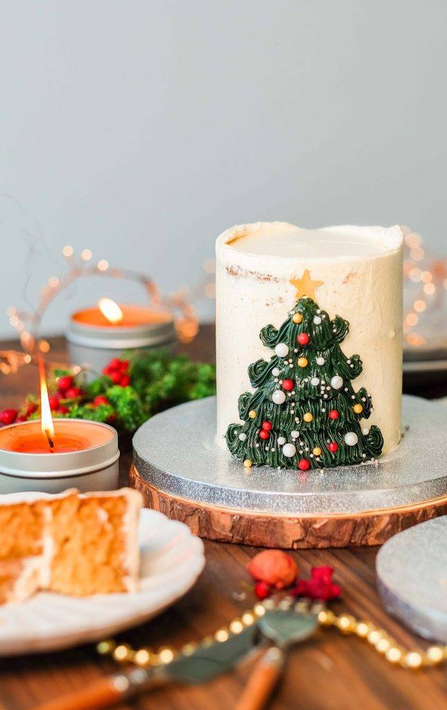 CHRISTMAS TREE CAKE ORGANIC 0起