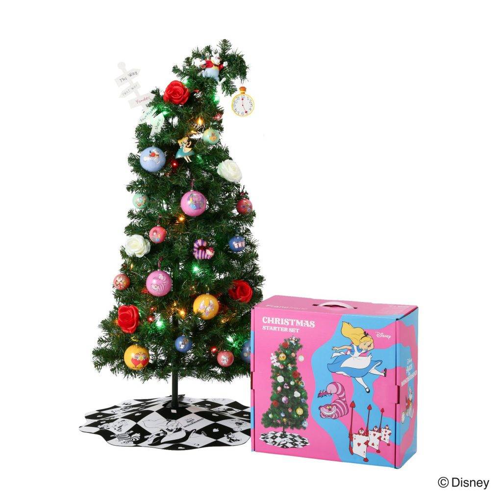 銅鑼灣Francfranc 聖誕樹套裝內含外形彎曲140cm高聖誕樹