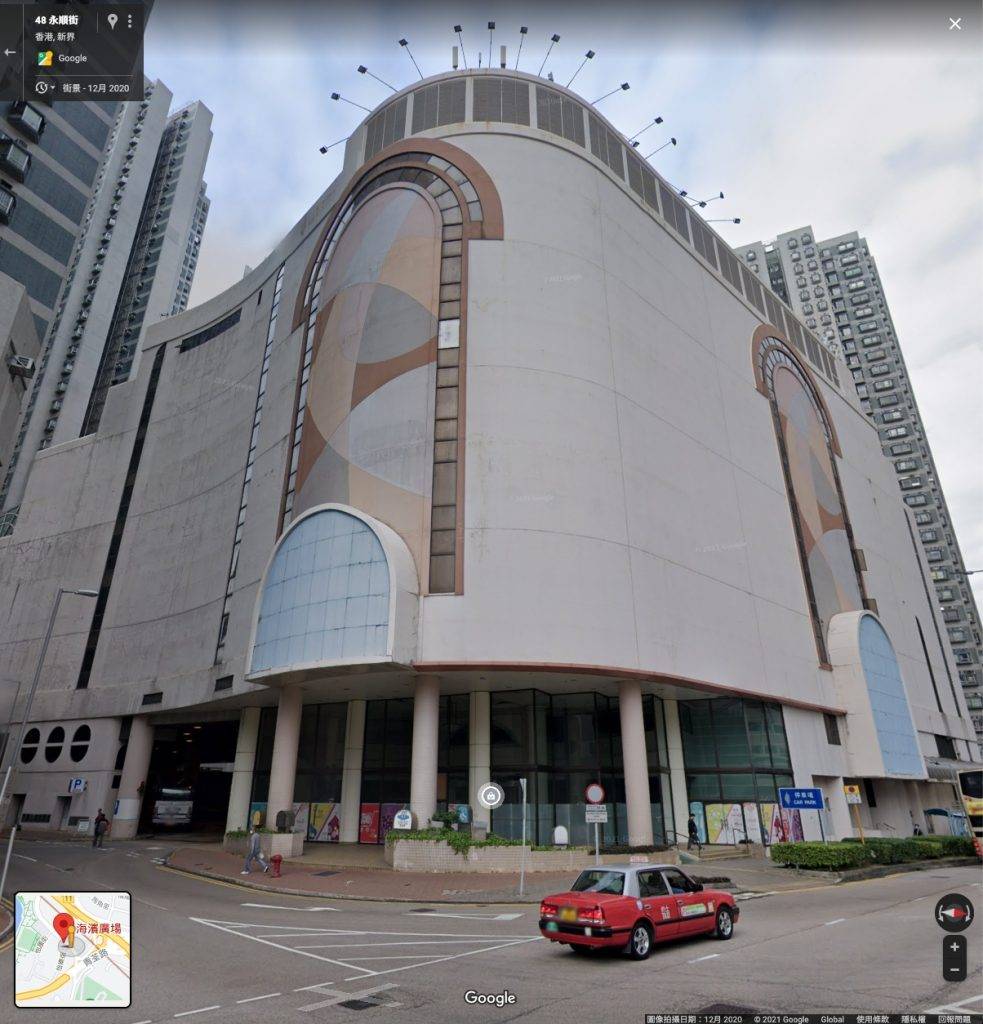 荃灣海濱廣場（圖片來源：Google map）
