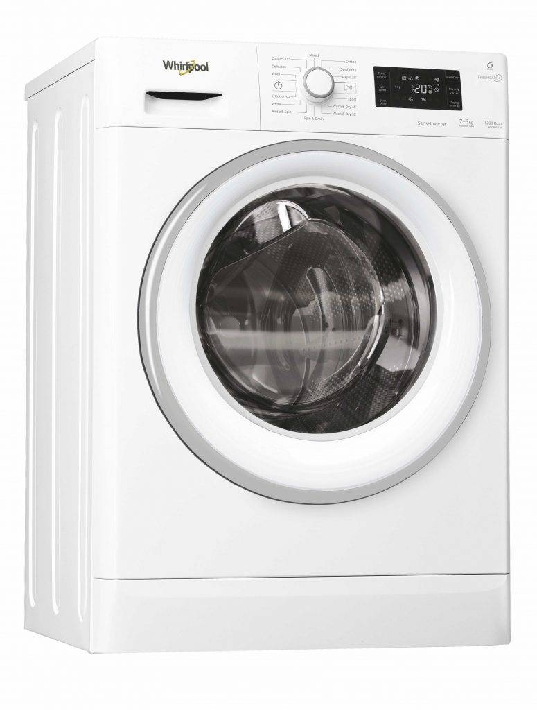 FRESH CARE前置式洗衣乾衣機 開倉價：,490（原價：,690） 數量：5（圖片來源：惠而浦官方圖片）
