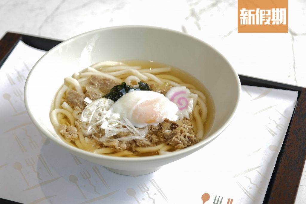 foodfiesta 餐廳:Oreryu udon壽喜燒牛肉溫泉蛋烏冬$58