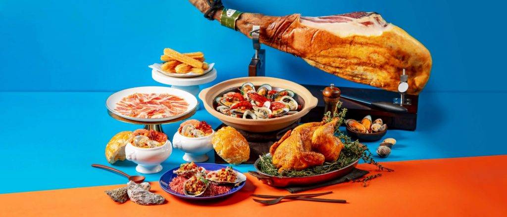 「拾味南歐」海鮮自助晚餐充滿歐洲風味（圖片來源：香港百樂酒店網站圖片）