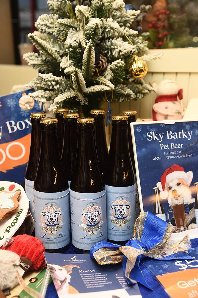  不妨買支寵物啤酒，在聖誕party與你的寶貝飲返杯！