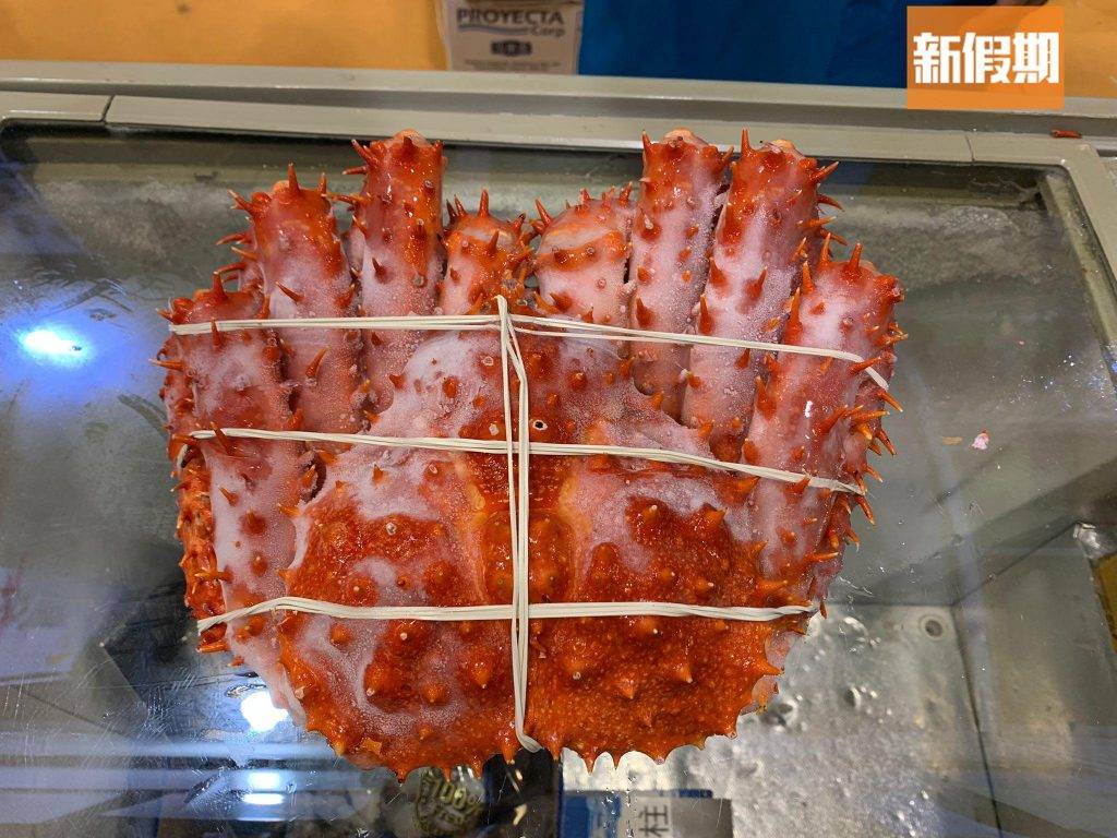 冬日美食節 日鮮 3E37-38智利原隻皇帝蟹 超特大1.8-2kg) 0 隻解凍至少八個鐘才食得