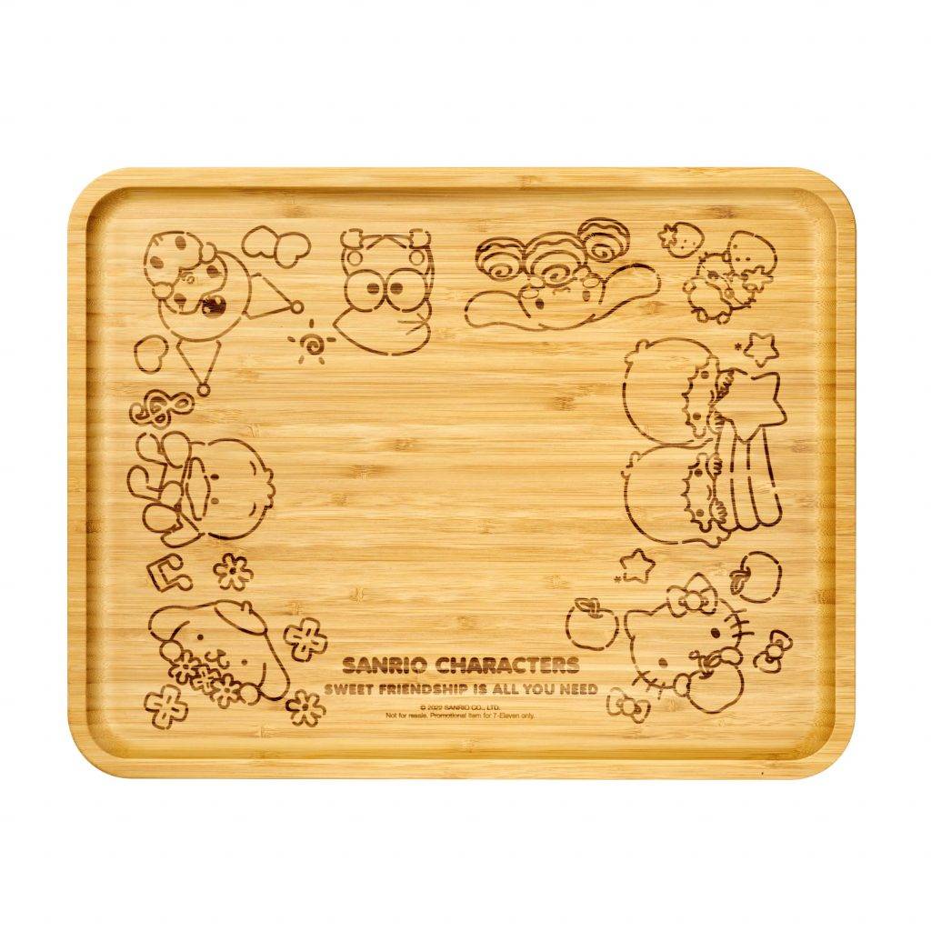 Sanrio characters豐「竹」托盤（圖片來源：7-Eleven授權圖片）