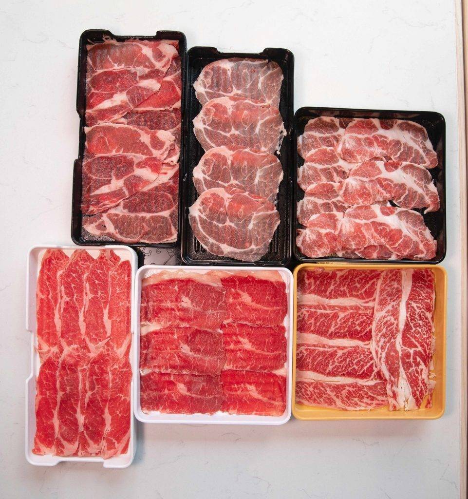 火鍋 火鍋／放題推介｜店內供應6款肉類，不同套餐則可歎到不同肉類，豐斂由人。