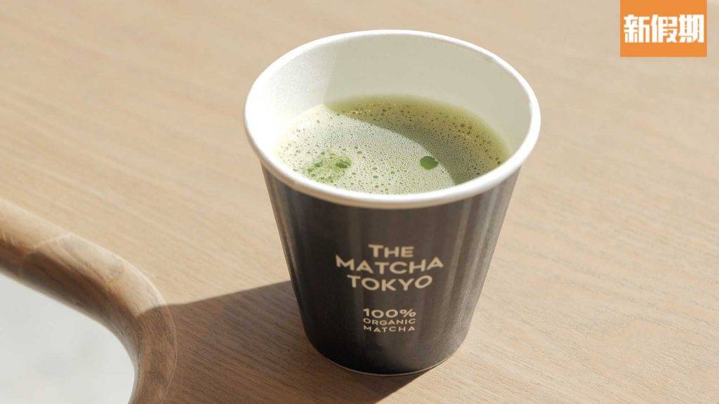 THE MATCHA TOKYO JAPANESE PREMIUM冷/熱） 以鹿兒島和京都自家茶園出產有機抹茶混合而成的house blend。泡沫細膩，質地順滑，帶有還海藻的香氣。