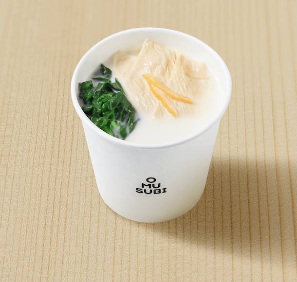 華御結 京都風豆乳湯，入口溫潤，豆香頗香濃。