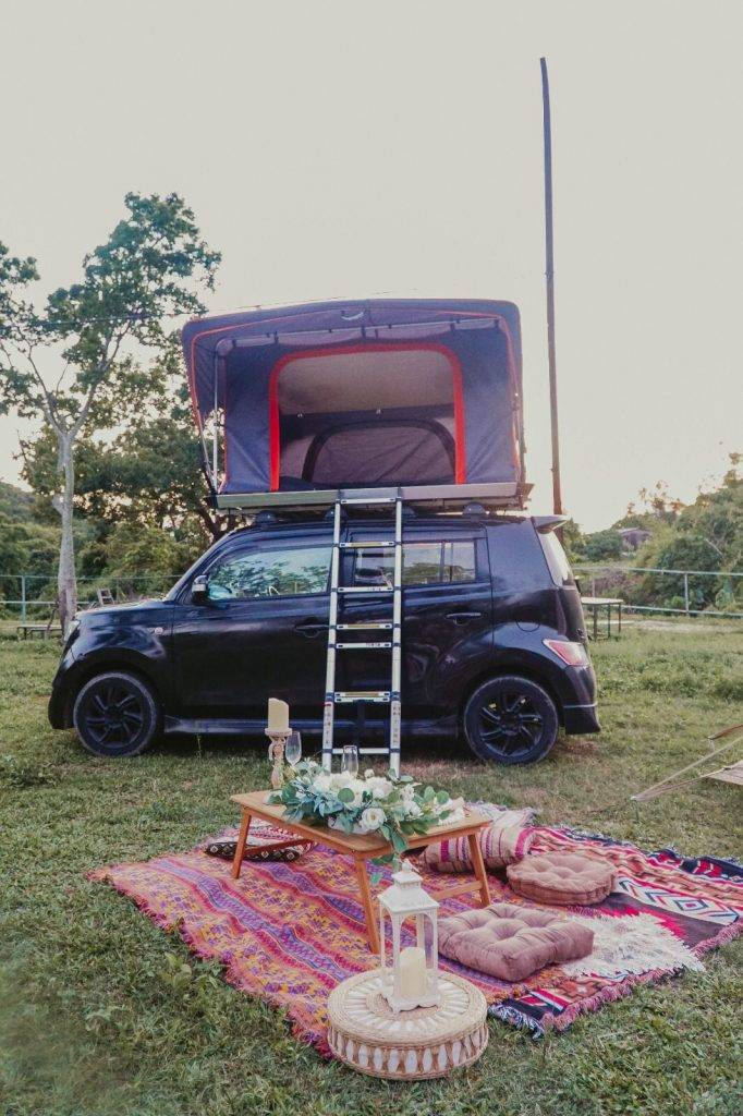 露營地點 獨立car camp空間，無論你係車頂營定係車中泊都一樣得。