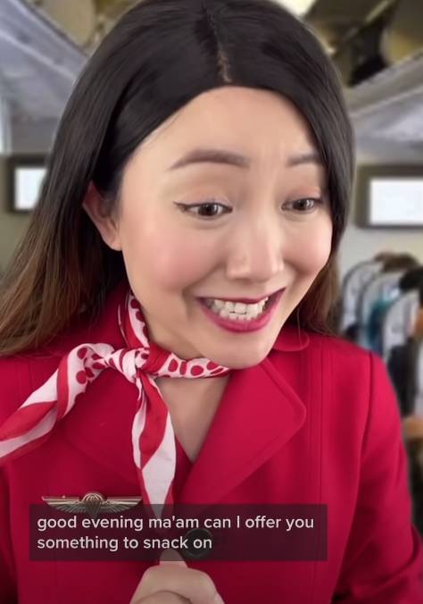  TikTok一位女網紅珊卓拉Sandra Kwon）分享她以前在阿聯酋航空當空姐的靈異經歷。