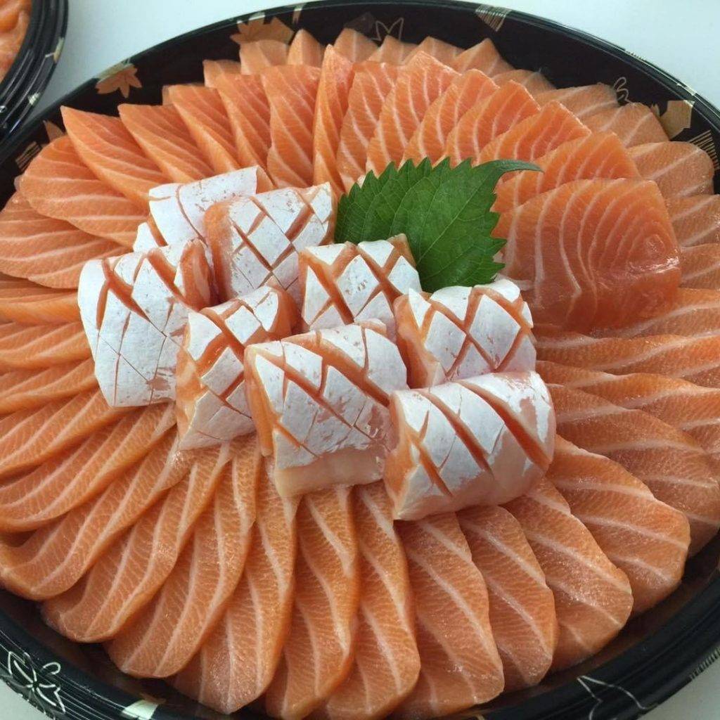 壽司外賣 雪花三文魚腩刺身