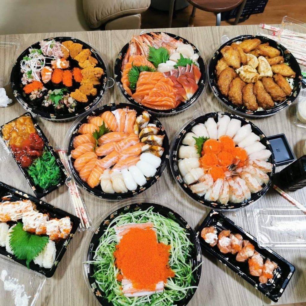 壽司外賣 千之味有多款壽司派對盛合選擇。