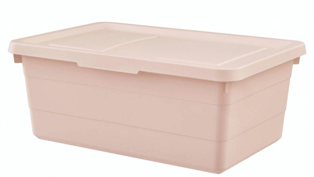 IKEA SOCKERBIT 連蓋箱, 粉紅色 原價 .9 ）