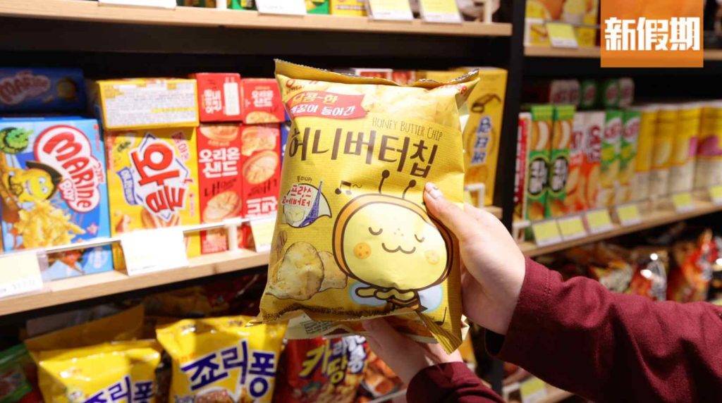 新世界韓國食品 蜂蜜牛油薯片$15.9