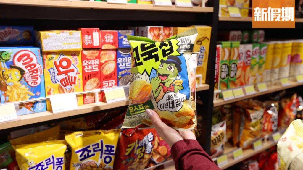 新世界韓國食品 粟米湯味烏龜型脆片$15.9