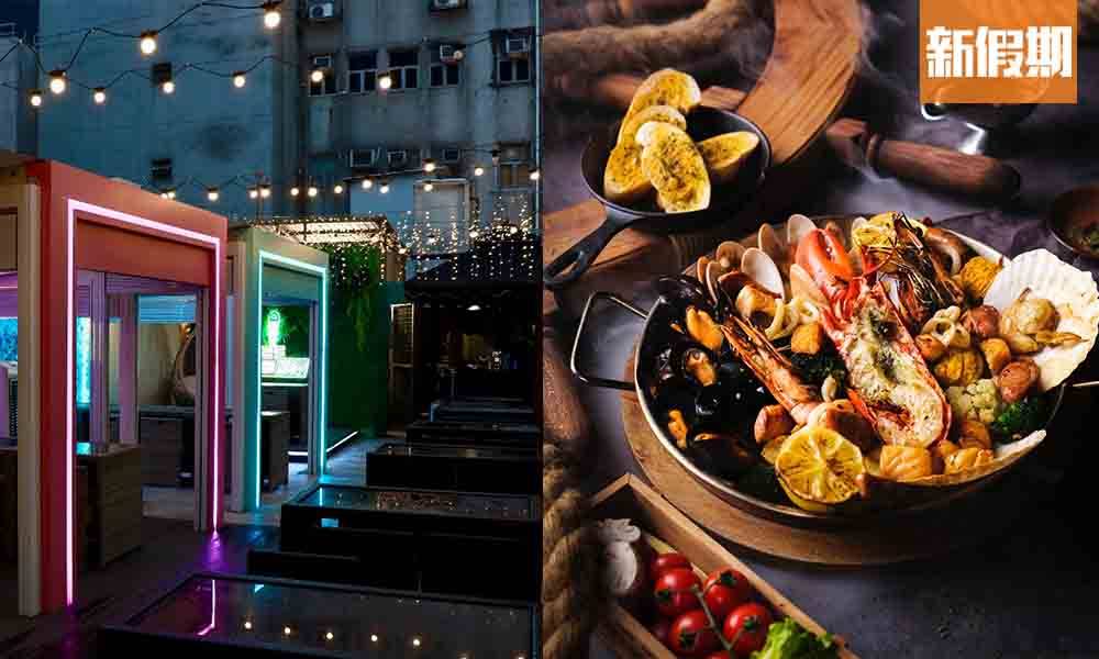 尖沙咀「海神餐廳」超震撼海鮮玻璃船！狂𩟔生蠔、大蝦、鮑魚｜區區搵食