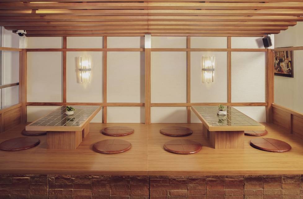 灣仔,綠屋,Maison Meiji 喫茶室設榻榻米座位，打卡必到。