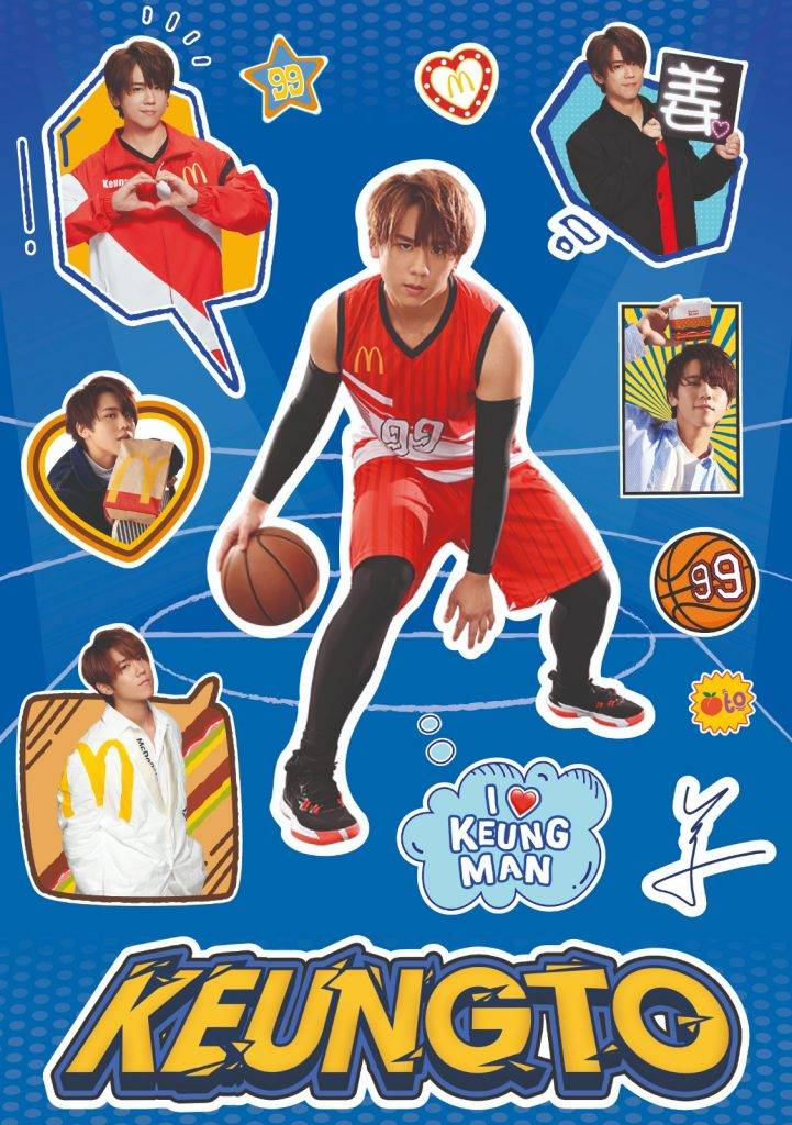 麥當勞 姜Man打籃球好型！