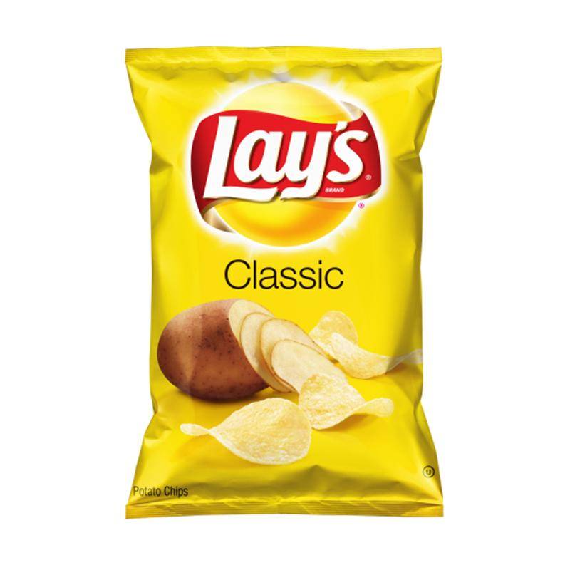 薯片 Lays的原味薯片受到網民推介。
