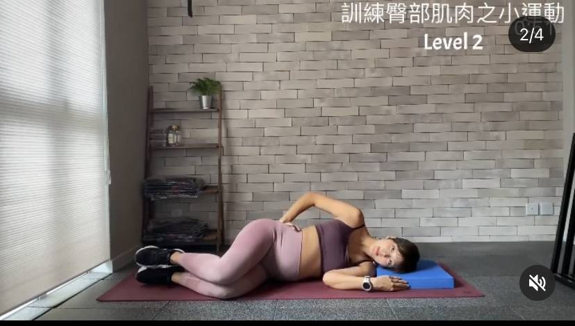 減肥 就算在產前，梁諾妍都會做適量運動。