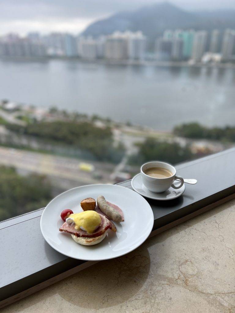 沙田凱悅酒店 自助餐 客人可選一客即製的西式或中式早餐。