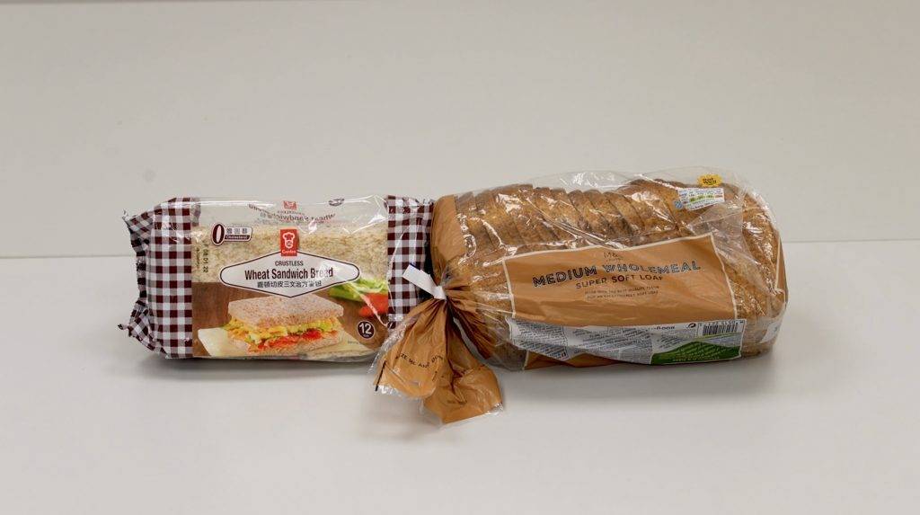 消委會方包 其中2款麥方包樣本，每100克所含的膳食纖維更超過6克，屬「高纖」食物。