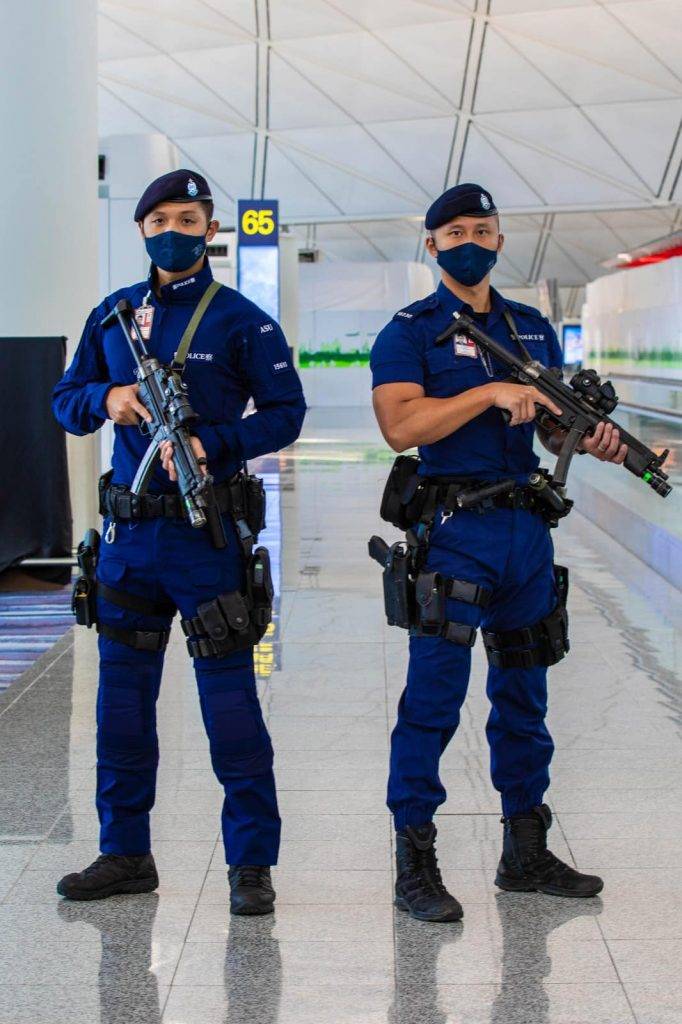 特警部隊 藍色代表機場特警組