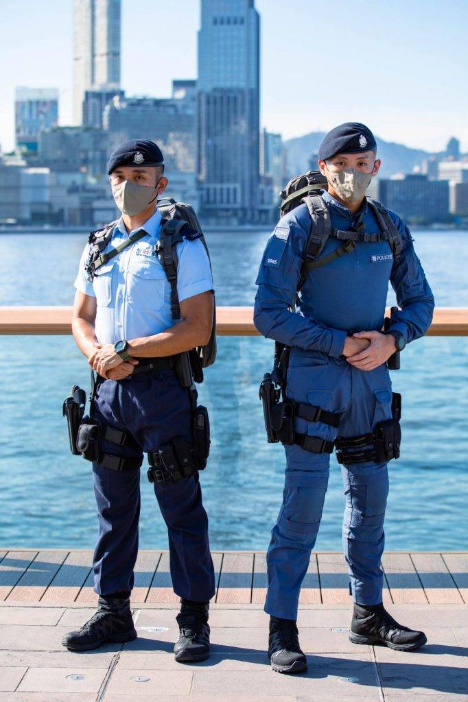 特警部隊 灰藍色代表反恐特勤隊