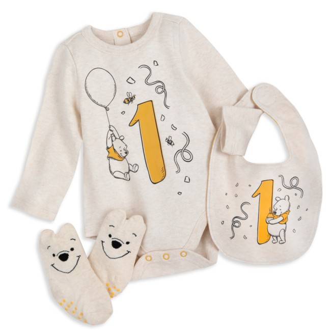 shopDisney Winnie the Pooh My First Birthday Gift Set for Baby $249