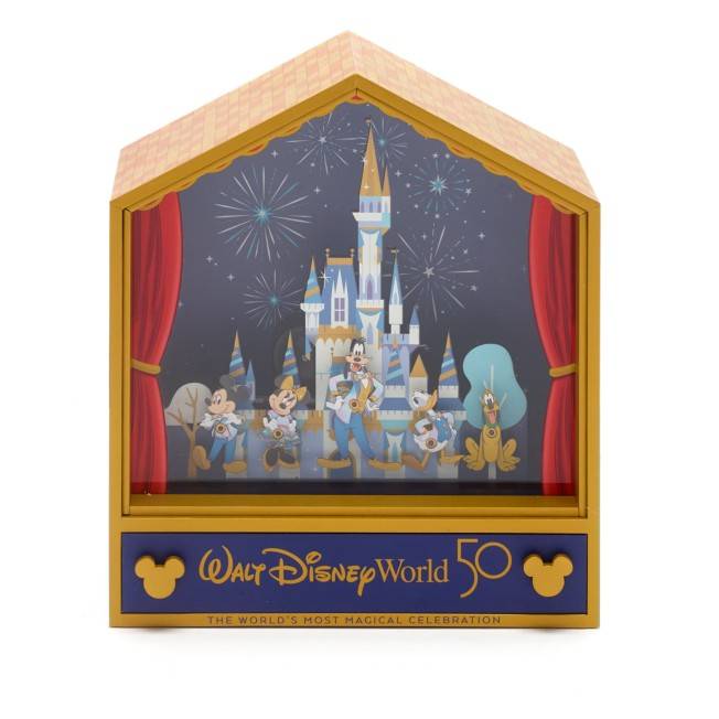 shopDisney Walt Disney World 50th Anniversary Music Box $599