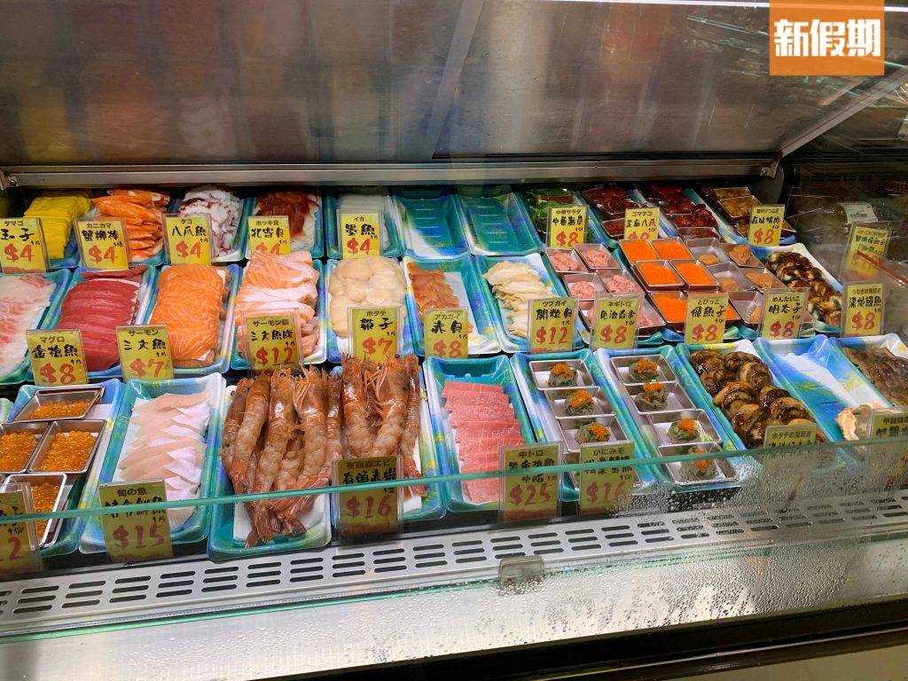 一田勝手丼 港版「釧路和商市場」，同樣以勝手丼自選刺身形式售賣。