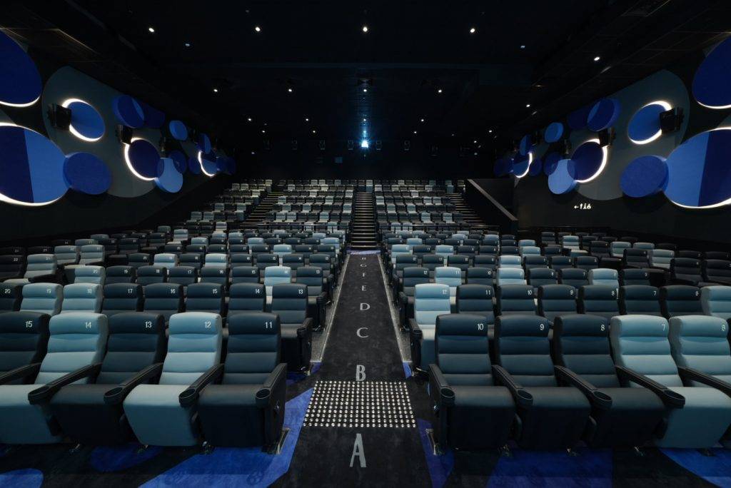 MCL戲院 新電影院採用最先進的NEC 4K超高清鐳射放映系統。