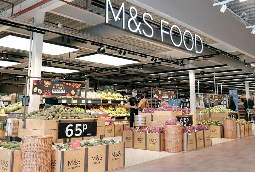 英國馬莎的M & S FOOD是當地人最愛的超市之一，出售多款新鮮及急凍食品，價錢非常合理。