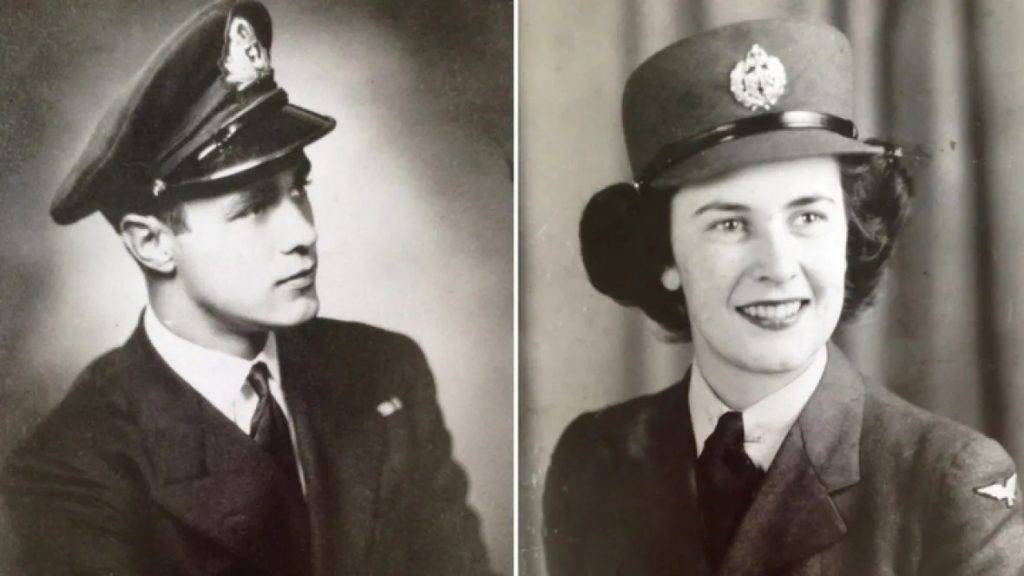夫妻 二人相遇於在1944年聖誕節前夕，當時George是一名海軍中尉，而Shirley正在空軍部隊服役。