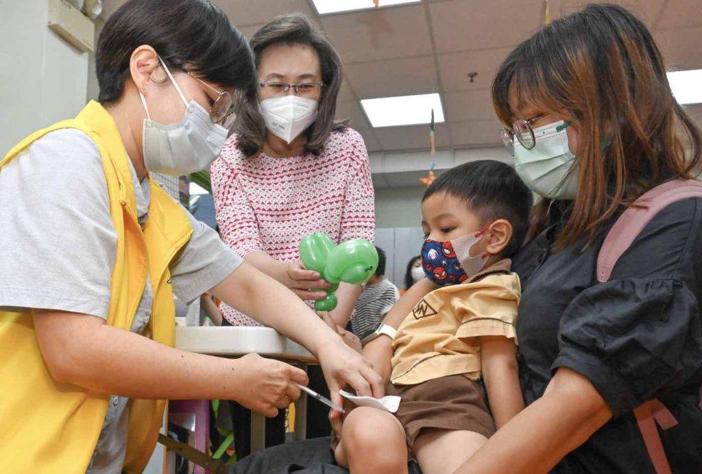 新冠疫苗 早前政府公布，年齡六個月至三歲的幼童，可以由8月4日起接種科興疫苗。