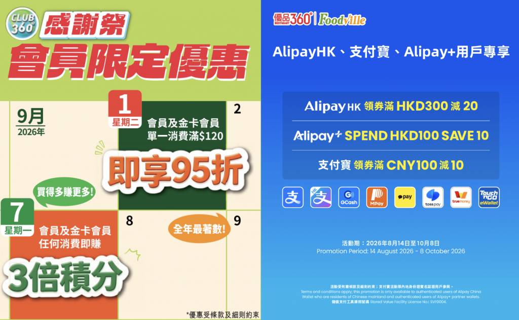 優品360友好buy感謝祭 (圖片來源:BestMart360)