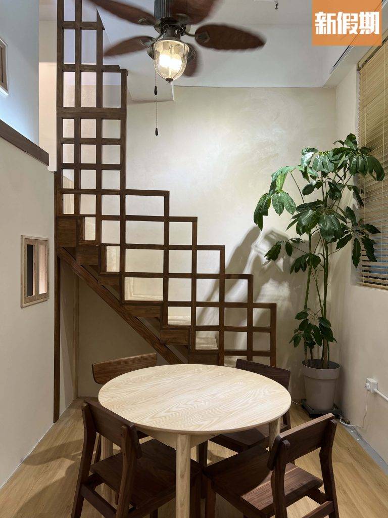 傢俬店Cafe 沙田 工作室擺設相當有心思，這個角落彷如一個日式小飯廳，感覺溫馨。
